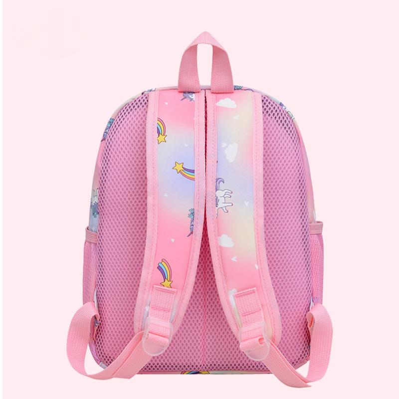 2024 Kindergarten Student School Bag Cartoon Cute Unicorn Girl Backpack Fashion Foreign Trade Large Capacity Student Backpack
