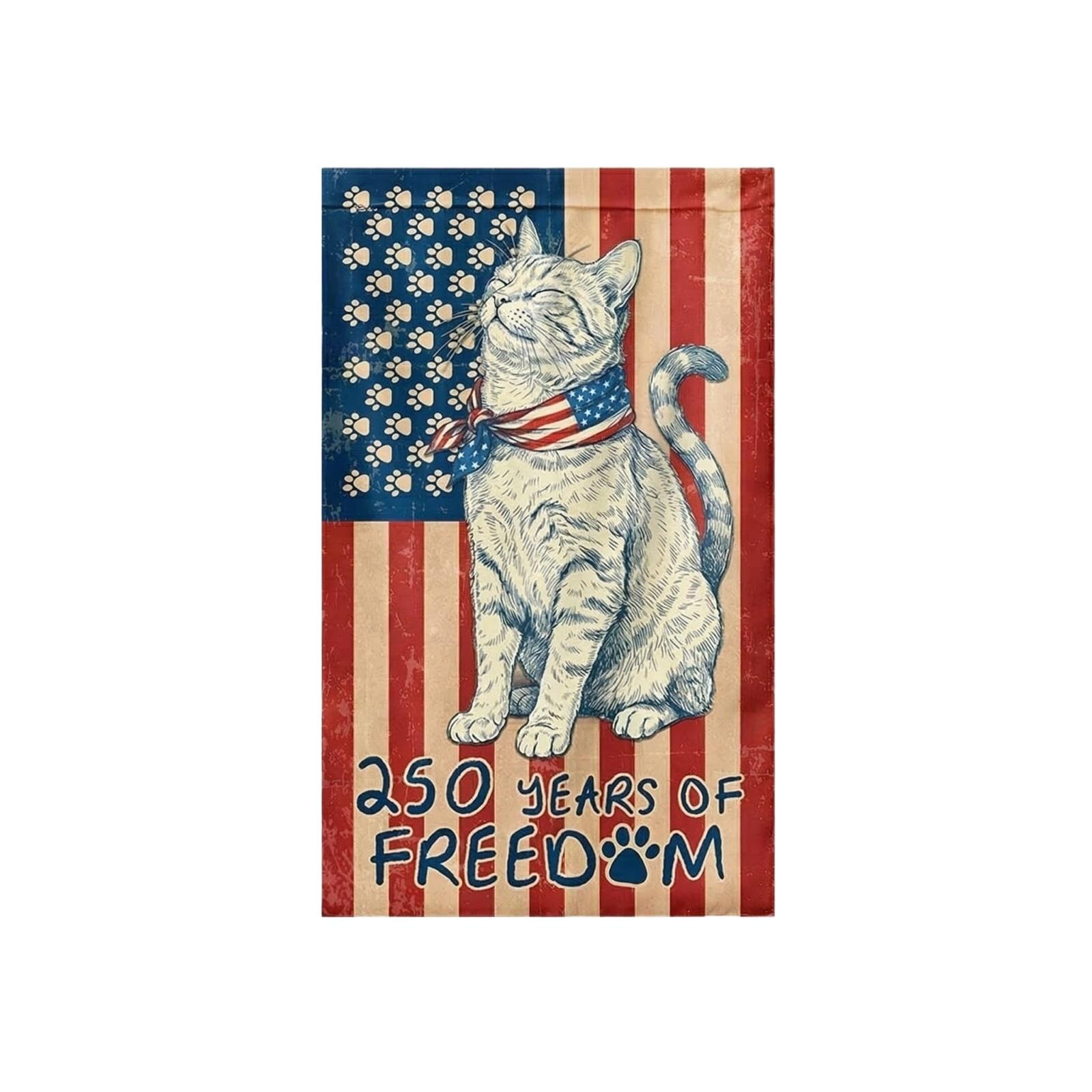 

250th Anniversary Garden Flag, Single Sided One Size