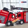 Large Alloy Ladder Fire Truck Toy