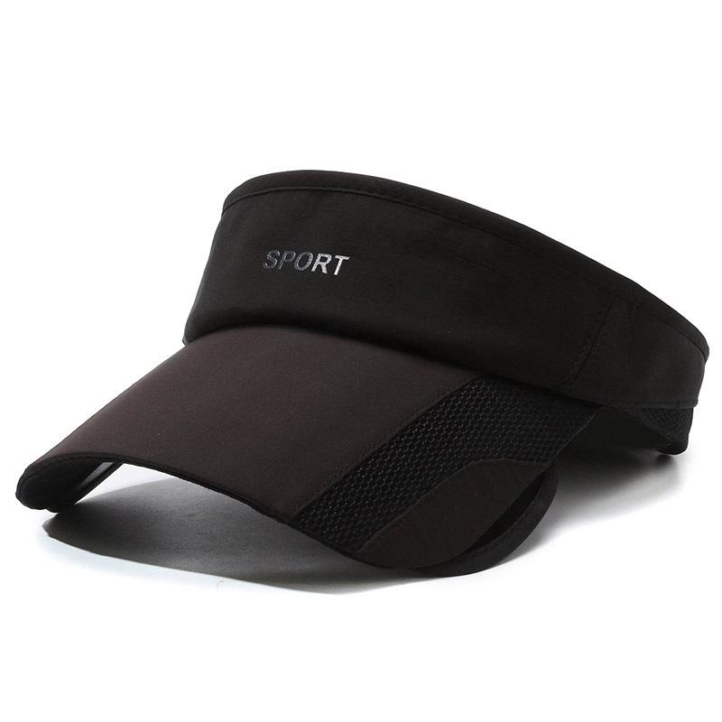 Empty top hat men's sunscreen hat outdoor sports summer sunshade UV protection sun hat new women show small face