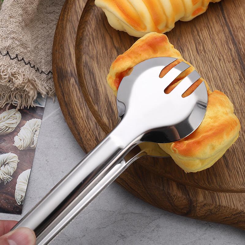 Zhi Shi Multi-purpose Gold Food Tongs (4-piece set)