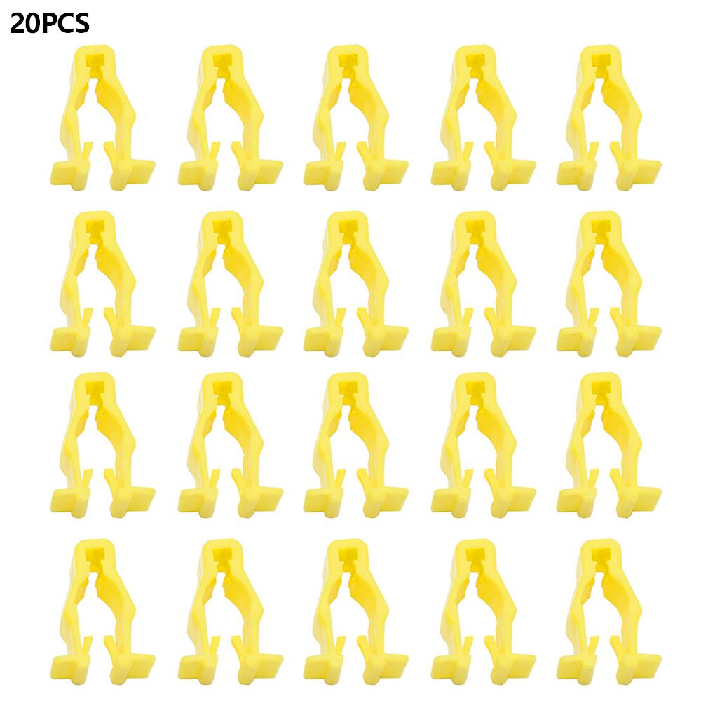 20Pcs Plastic Fairing Push Rivets Fastener Clips Headlight Housing Retainer Fit For Yamaha NMAX155 NVX155 XMAX300 20 pcs