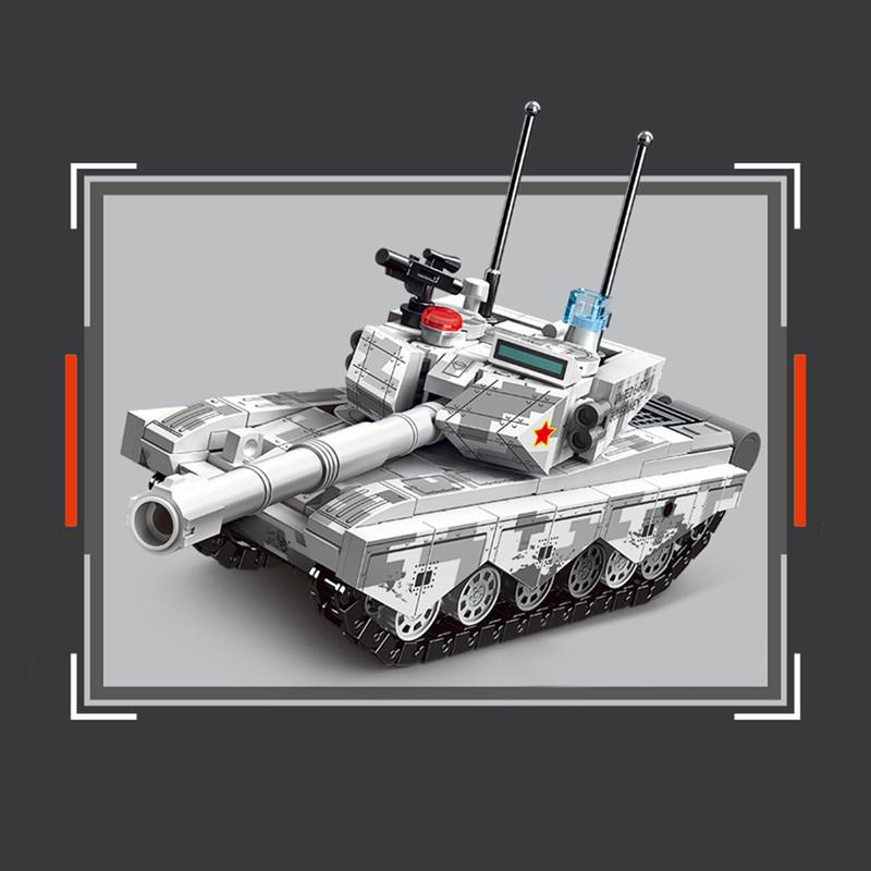 Non-Toxic Sembo Military Series Main Battled Tank Assemblage Building Blocks Moc Chariot Model Bricks Ornaments Car Toys Diy Birthday Gift