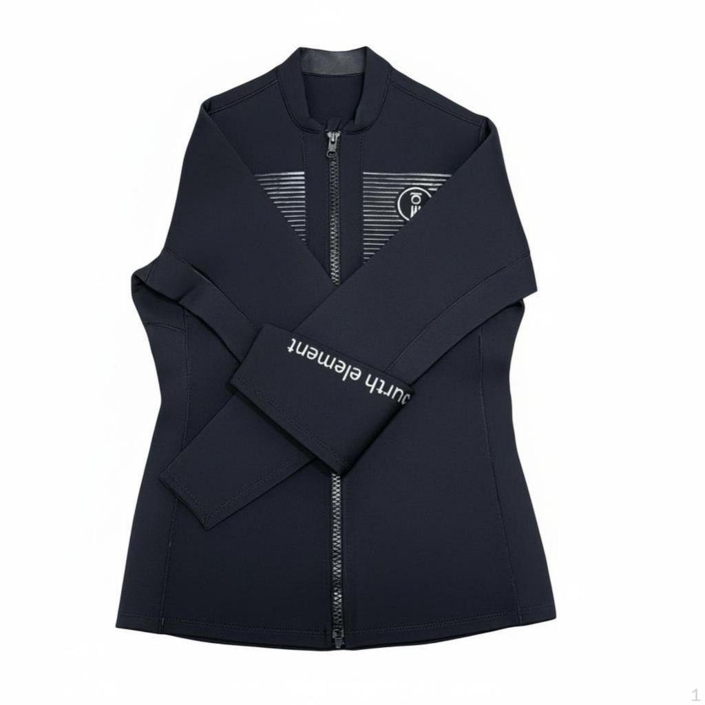 Diving Wetsuit, 3mm Split Design, Asian Fit, Unisex, Sipadan Gen 3, Neoprene Suit XXS Women's Top