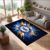 Chelsea FC bedruckter Flanell-Teppich rutschfest weicher Polyester-Bodenbelag Indoor Dekorationsmatte für Schlafzimmer Wohnzimmer Sofa Spielzimmer Heimdekoration