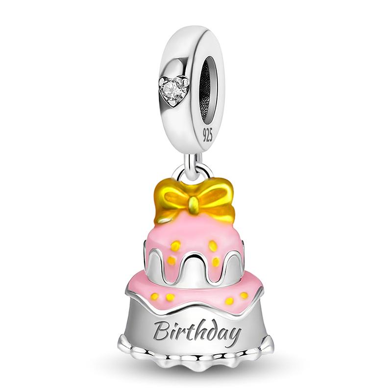 Copper Coconut Cactus Plants Flowers Cake Pendant Bead Diy Bracelet Bangle Making Gift Of High Quality Fine Jewelry