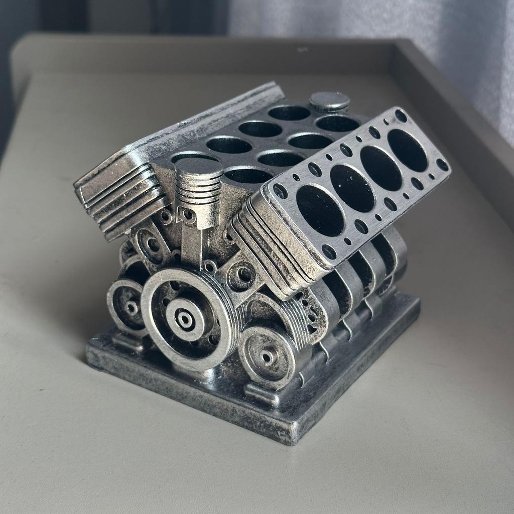 Pen Holder with Engine Engine Pen Holder