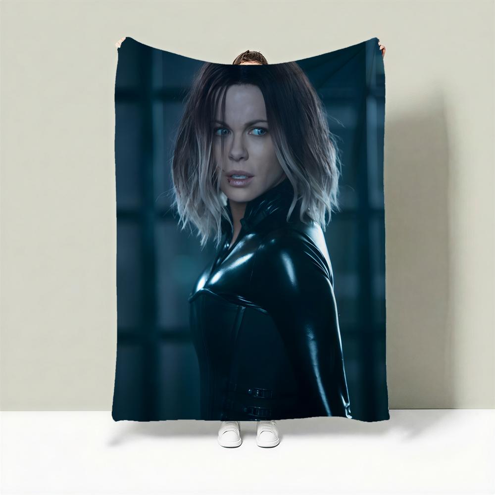 Movie U-Underworld Throw Lightweight 240g Flannel Blanket Soft Skin-friendly for Summer Cooling