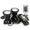 36 LED RGB Submersible Pond Spotlight Remote Control Garden Landscape Lawn Light Outdoor Underwater Fountain Pool Aquarium Lamp