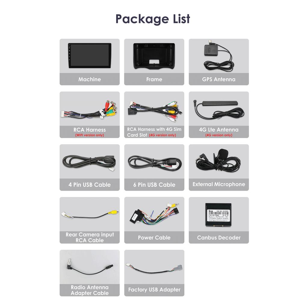 Hizpo Carplay 4G 2Din Android 13 Car Radio for Citroen C2 2002 - 2006 Citroen C3 Multimedia Video Player Intelligent Screen GPS DSP WIFI Autoradio SWC