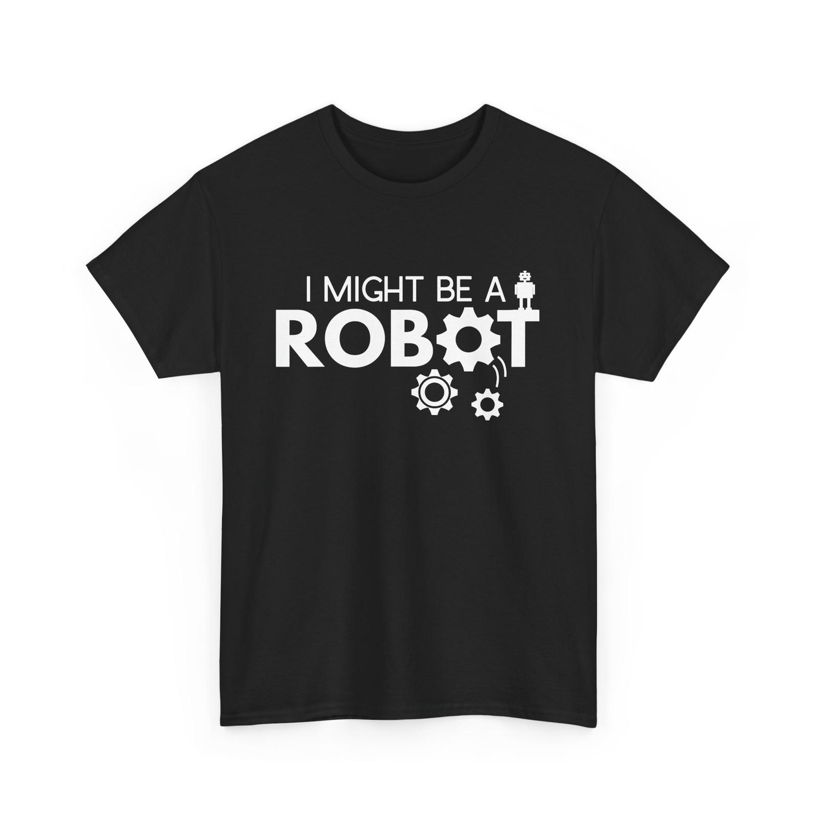 Robotics Engineer T-Shirt | AI Programming Coding Tee | Futuristic Nerd Wear Unisex T-Shirt S