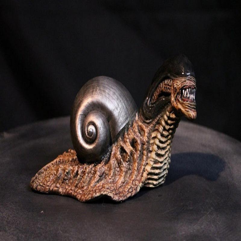 Snail Home Ornaments Courtyard Design Evil SnailsResin HandicraftsSnail Decorations