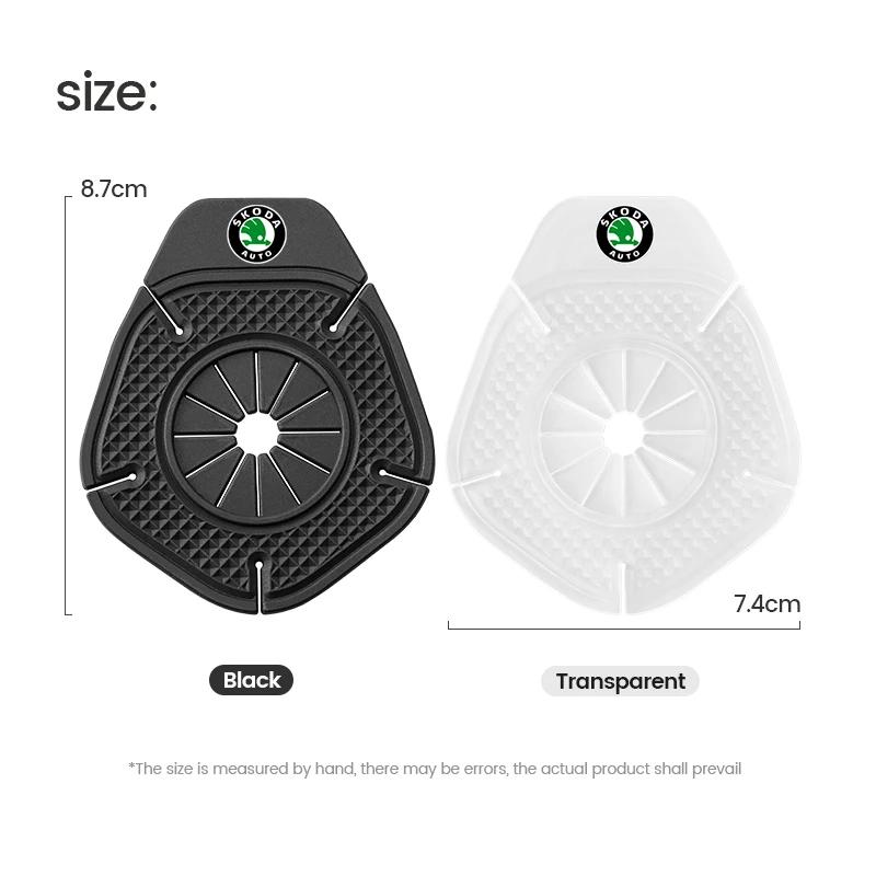 ksgry3 Car Wiper Hole Protective Covers Debris Leaves Dustproof Sleeve For Skoda Octavia Rapid Fabia Superb Kodiaq Scala Karoq Kamiq