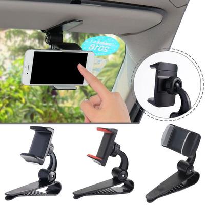 2024 Novo Suporte de Telefone para Carro Viseira Suporte de Telefone Móvel Suporte Ajustável para Carro Clipes Suporte para Smartphone Telefone GPS W7s6