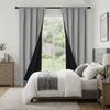 with Rod Pocket Window Curtain Coated Lining Curtains for Bedroom Blackout Curtain  Dining Room