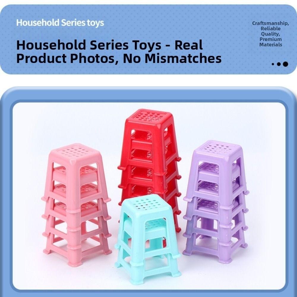 Multicolors Chinese Mahjong Pocket Table Set 1:12 Miniature Things Dollhouse Accessories