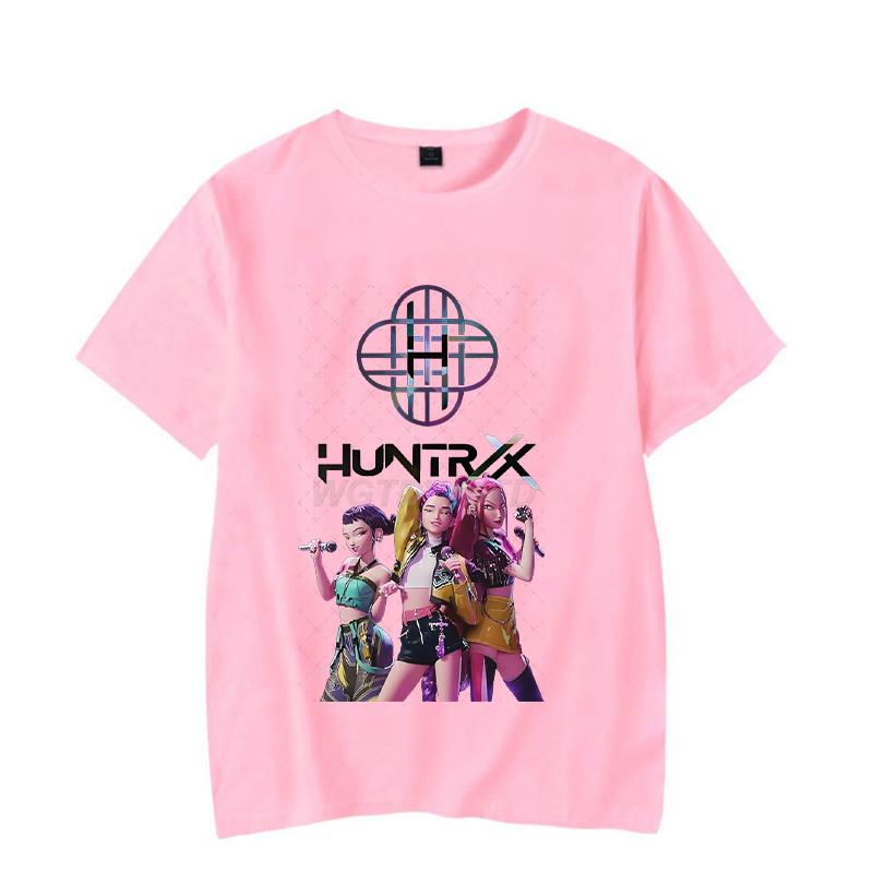Anime Mode KPop Dämonenjäger Sommer Tops Rumi T-Shirt für Männer Frauen Perfektes Geschenk für Fans Neue koreanische Ulzzang T-Shirts