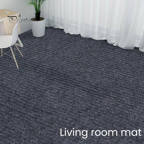 Dirt Trapping Mat Heavy-Duty Doormat Absorbent Entrance Rug Floor with Waterproof Rubber Backing Easy Clean Non-Slip Mud Catcher Commercial