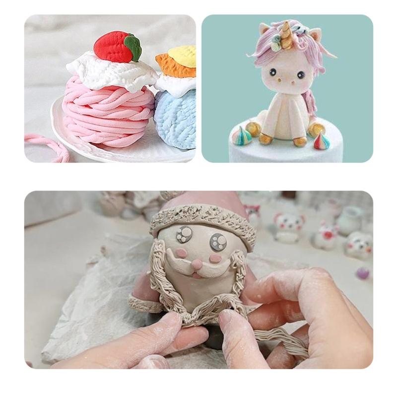Stainless Steel Clay Extruder with 20 Tip Sugar Paste Extruder Clay Cutter Tool For Fondant Cake Decorating Clay Craft