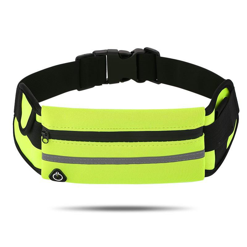 2024 Unisex Waterproof Fitness Waist Bag - Multifunctional Belt for Running & Outdoor Activities