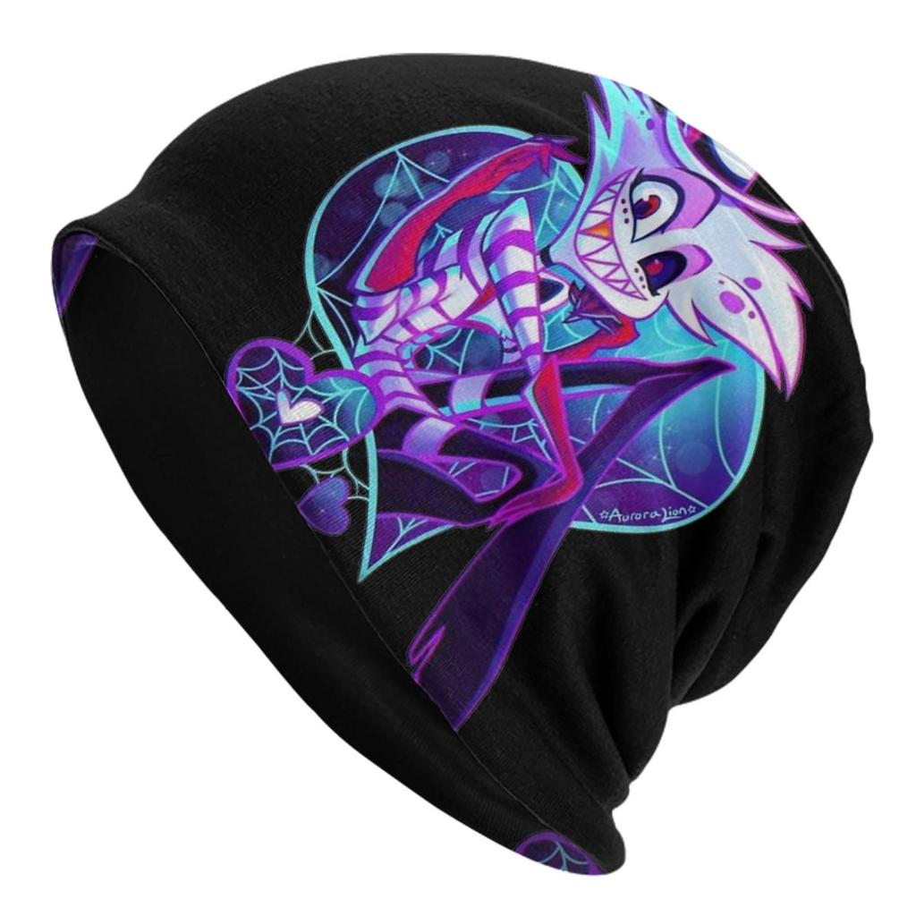Loona Calling Caps Helluva Boss Anime Vintage Unisex Outdoor Skullies Beanies Hats Summer Warm Head Wrap Bonnet Hat