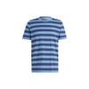 T-shirt a righe Originals 'Blu Bianco' da uomo IR7588