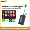 Carlinkit Wired/Wireless CarPlay Wireless Android Auto Dongle Mirror For Modify Android Screen Car Ariplay  Smart Link IOS 14 15