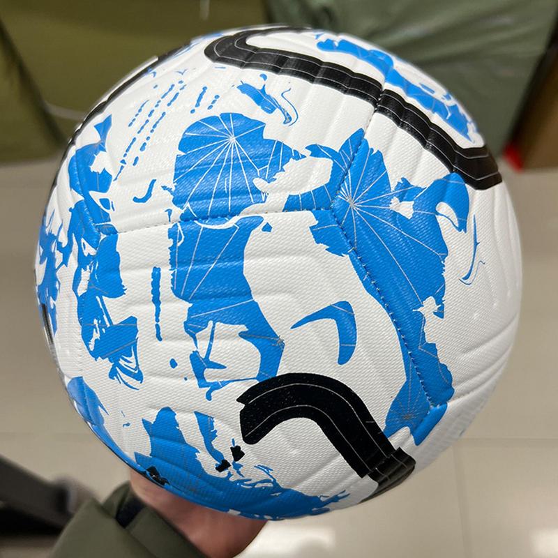 Sports Soccer Ball Size 5 Club Soccer Ball Soft Cover Sports Soccer Ball For Birthday Festival School Sports Game Teens Adult