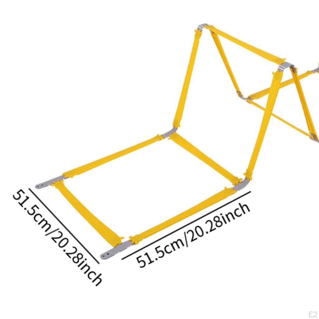 Agility Ladder Training Equipment for Kids Adults Easy Setup Portable Multipurpose Speed