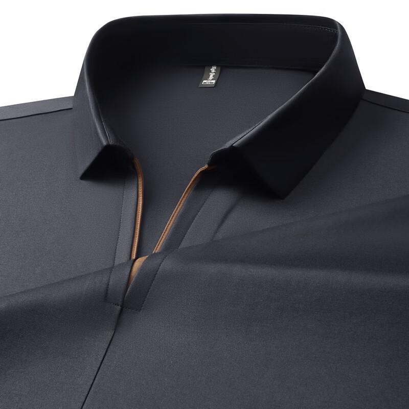 Polo Casual da Uomo Taglie Forti a Maniche Corte Dibinze