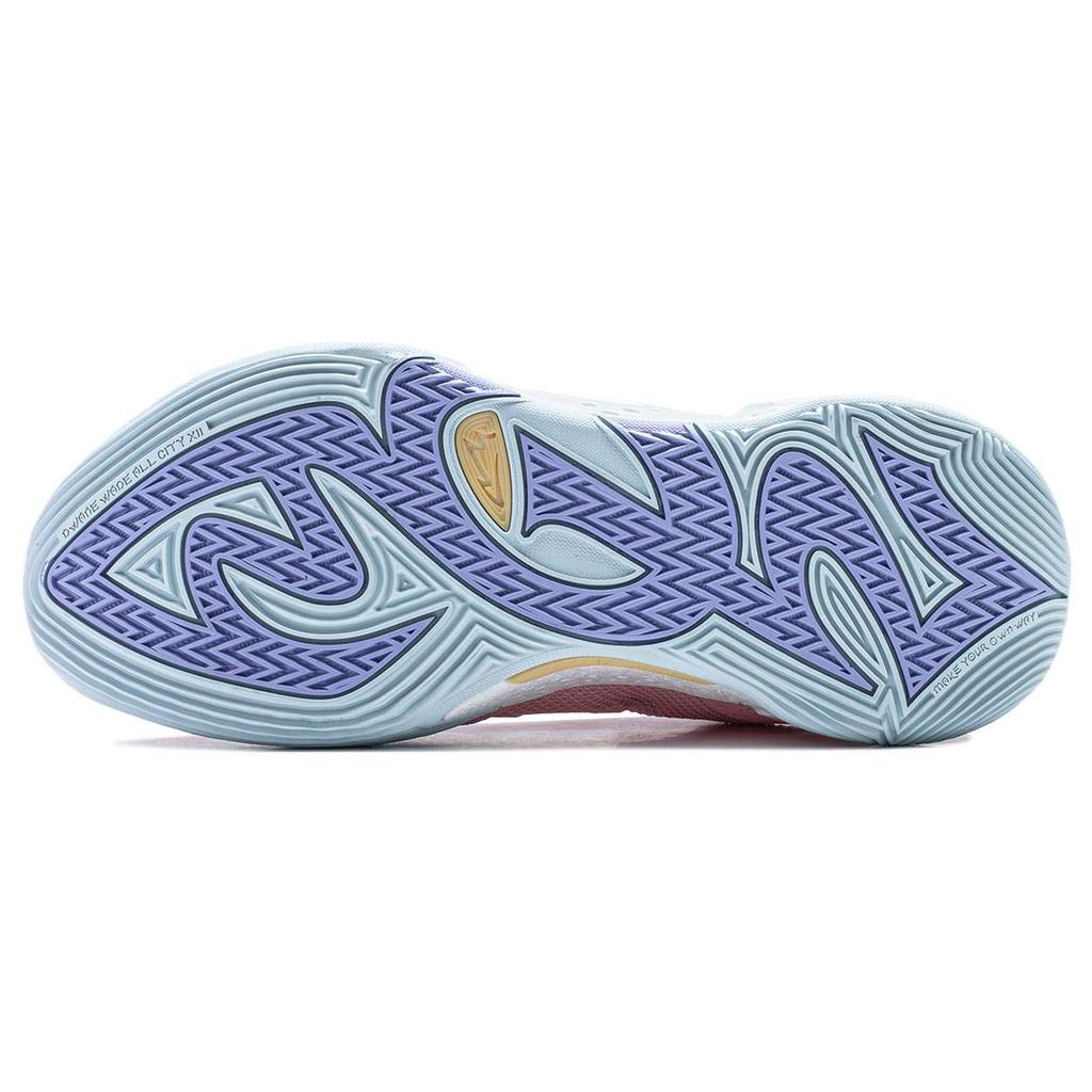 Li Ning All City 12 Slip Resistant, Abrasion Resistant, Support, Lightweight, Rebound Basketball Shoes Men's Pink ABAU015-3