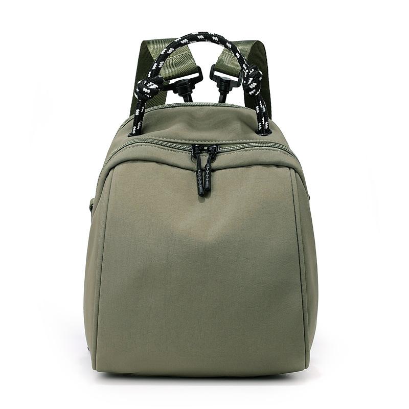 Schoolbag New Niche Waterproof Nylon Multifunctional Backpack Portable Crossbody Simple Versatile Ladies Backpack