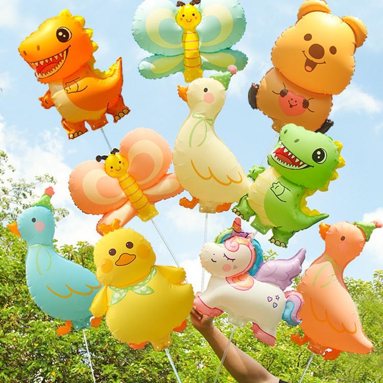 Matte Animal-Shaped Balloon Clips for Kindergarten Activity Decor