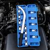 15 Pieces Belt and Pulley Tool Rust Resistant for Garage Repairs, Auto Mechanics