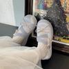 2024 Neue Süße Vintage Ballerinas Mary Janes Schuhe Damen Schleife Schnalle Lolita Plateau Schuhe Weiblich Niedlich Designer Schuh Mädchen