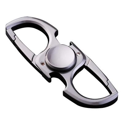 Multifunktionales EDC-Spielzeug zum Stressabbau, Schlüsselanhänger, Fidget Spinner, Flaschenöffner aus Legierung, Metallfinger, cooles Geschenk für Erwachsene und Kinder