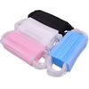 Blue Two-Layer Disposable Face Masks - 50 Pack, Dustproof, Unisex for Salon & Beauty