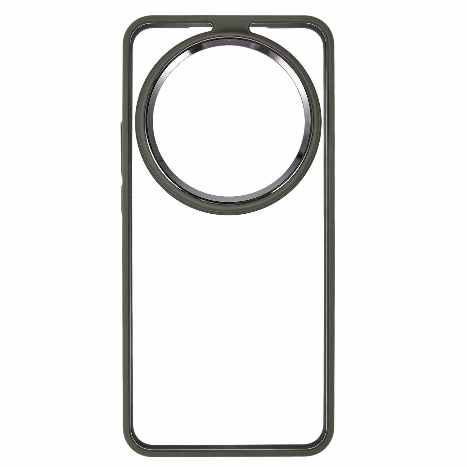 

FULEXIN For Xiaomi 15 Ultra Case Anti Drop TPU+PC Phone Back Cover with Metal Buttons Black