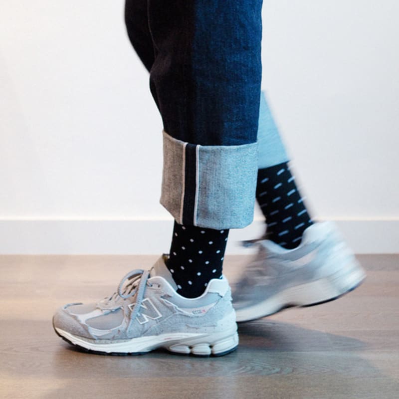 REDSSOCKSOO Unisex Prickiga Mellanvadsstrumpor Mode rssw097