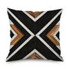 Home Decor Nordic Christmas Brown Geometric Ornament Pillowcase Sofa Chair Printed Car Cushion Cover funda de almohada