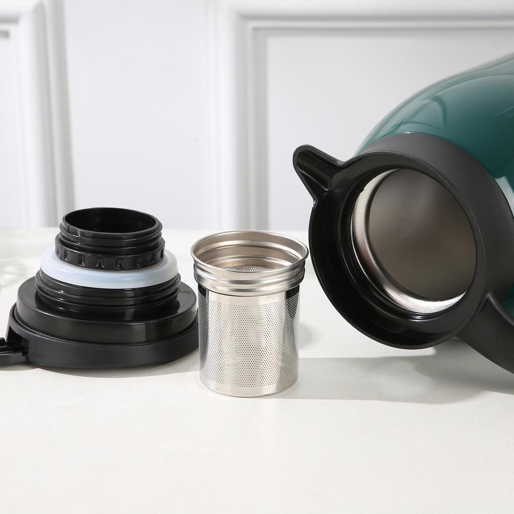 Large Capacity Insulated 316 Stainless Steel Tea Stewing Pot with Water Separation Feature
