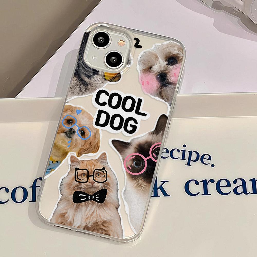 Mobile Phone Cases for iPhone 11 13 15 Pro Max 12 14 Pro Max Case iPhone 16 15 Plus 13 Pro 12 Frosted Texture Painted Cartoon Flowers