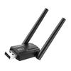 USB Wireless Dongle 3Mbps Bluetooth-Compatible 5.3 Dual Antenna Low Power Transmission for Computer Speaker Mouse