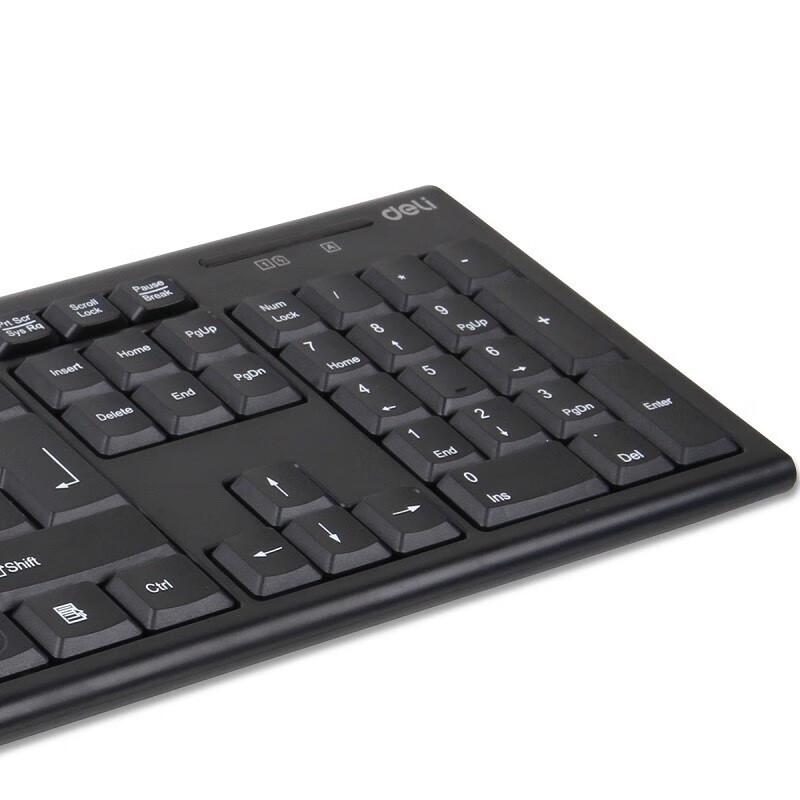 Deli Slim 2.4G Wireless Keyboard & Mouse Combo