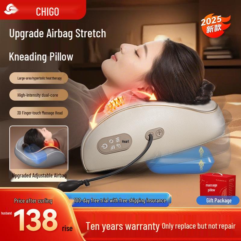 Zhigao Full Body Massager Cushion for Back, Waist, Neck, and Shoulders