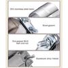 Exhaust Clamp,Car Accessories 3" Lap Joint Exhaust Band Clamp Sleeve Coupler,Stainless Steel Exhaust Pipe Clamp For Exhaust System,Exhaust Tubing