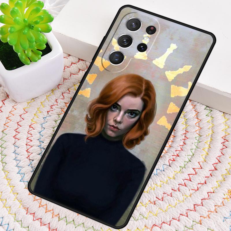 TV Series The Queen's Gambit TPU Phone Case For Samsung Galaxy note 10 pro S26 S25 S24 S23 S22 Ultra Plus S21 FE S20 Cover
