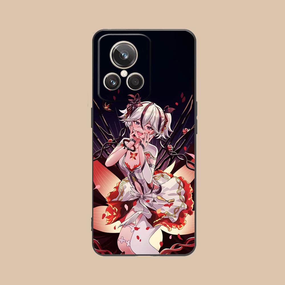 Wuthering Waves Camellya Phone Case for Realme GT 8 Neo Pro C75 73 71 C67 65 C55 53 C35 31 C20 15 Colorful Printing Cover Pretty