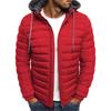 Men's Winter Zipper Warm Down Hoodie Jacket Packable Light  Coat