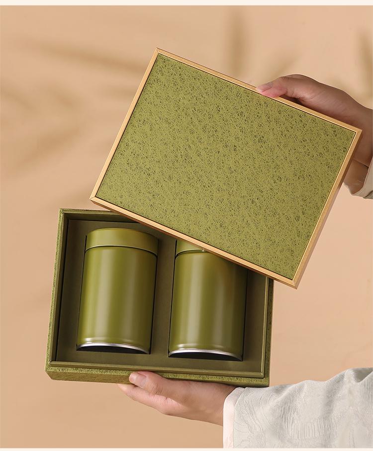 Universal Tea Gift Packaging Box for Tie Guan Yin, White, and Green Tea (Empty)
